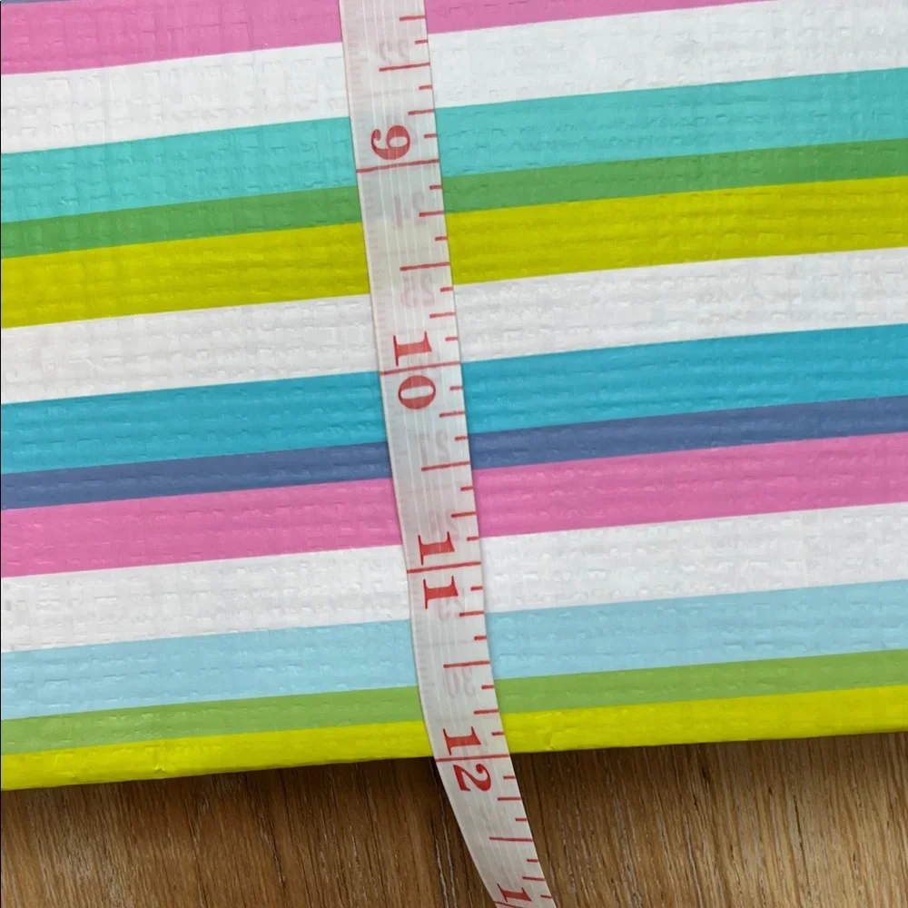 SCOUT Vibrant Striped NWT Large Package Gift Bag 13.5” W x 12” H x 6” D - Picture 9 of 16